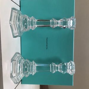 Tiffany candlestick holders